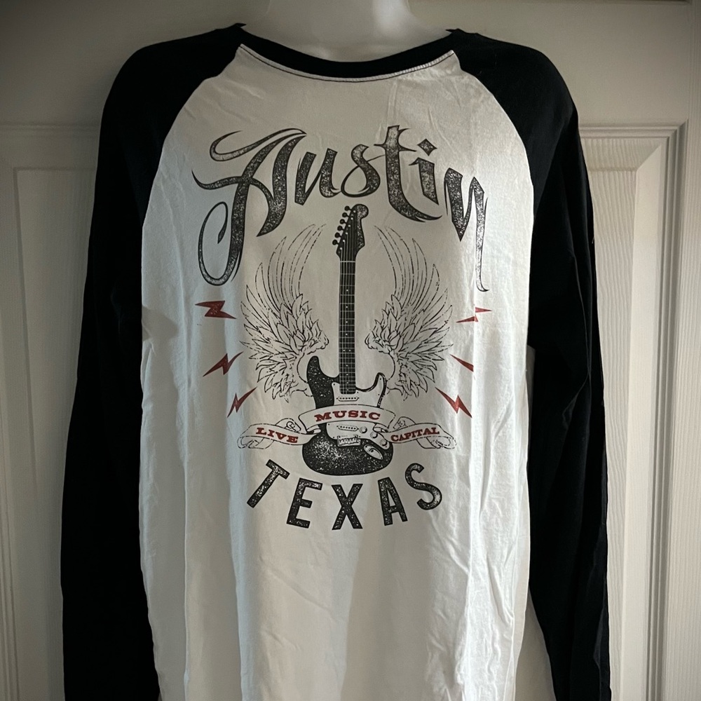 Austin,TX baseball tee